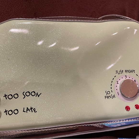 Betsey Johnson pop tart toaster purse and socks (price is firm) - Picture 2 of 11